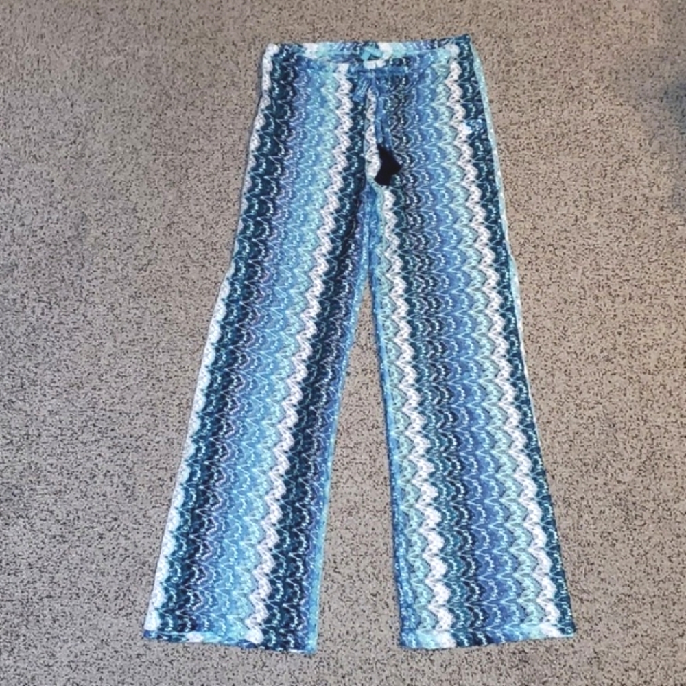 NWOT Shore Life Beach Lace Open Leg Pants